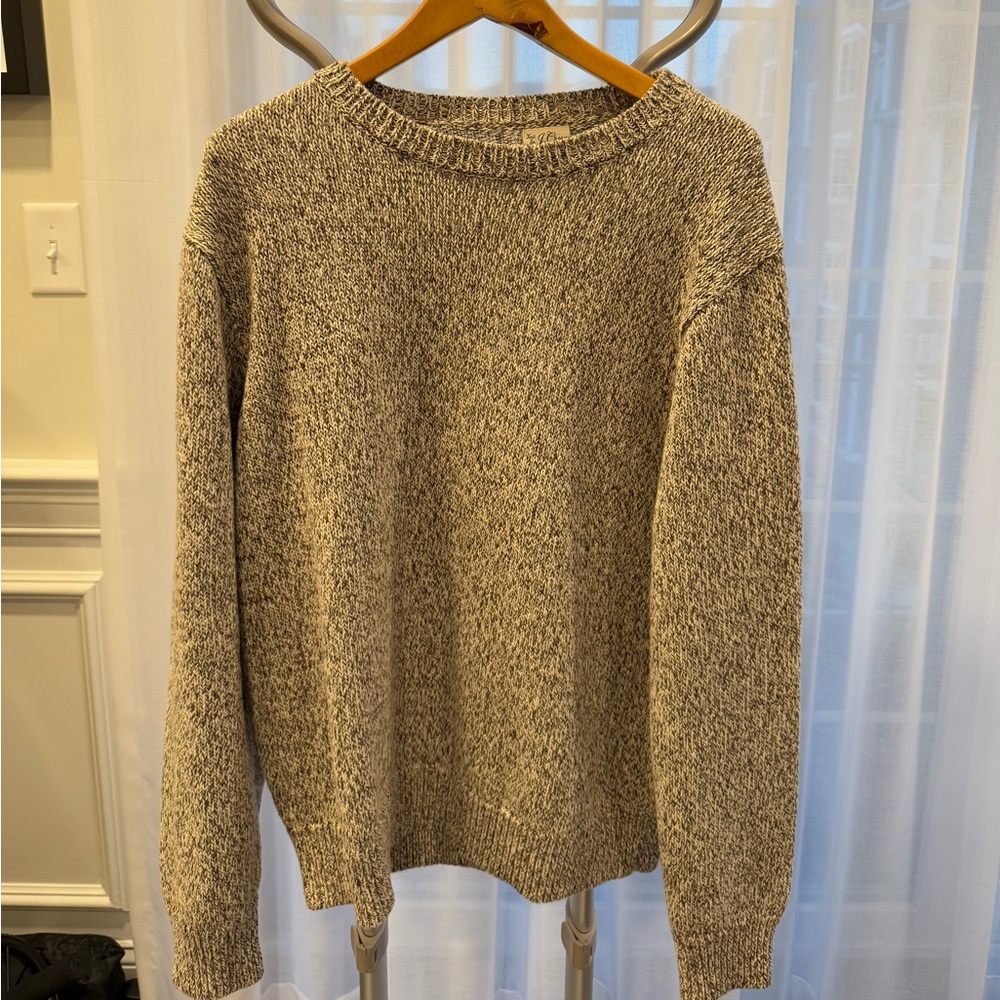 J. Crew Tan Knit Sweater